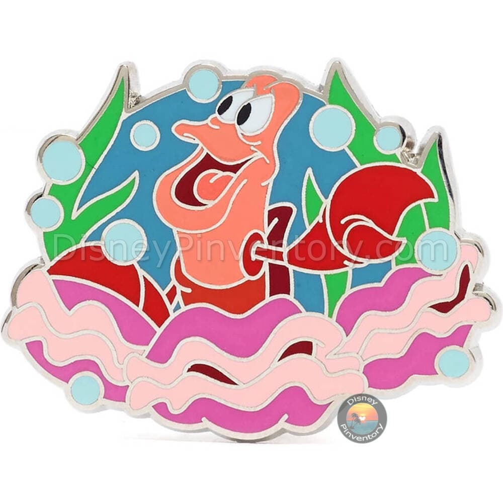 Ariel & Sebastian Pin Set - Sebastian Only - Pin 41757