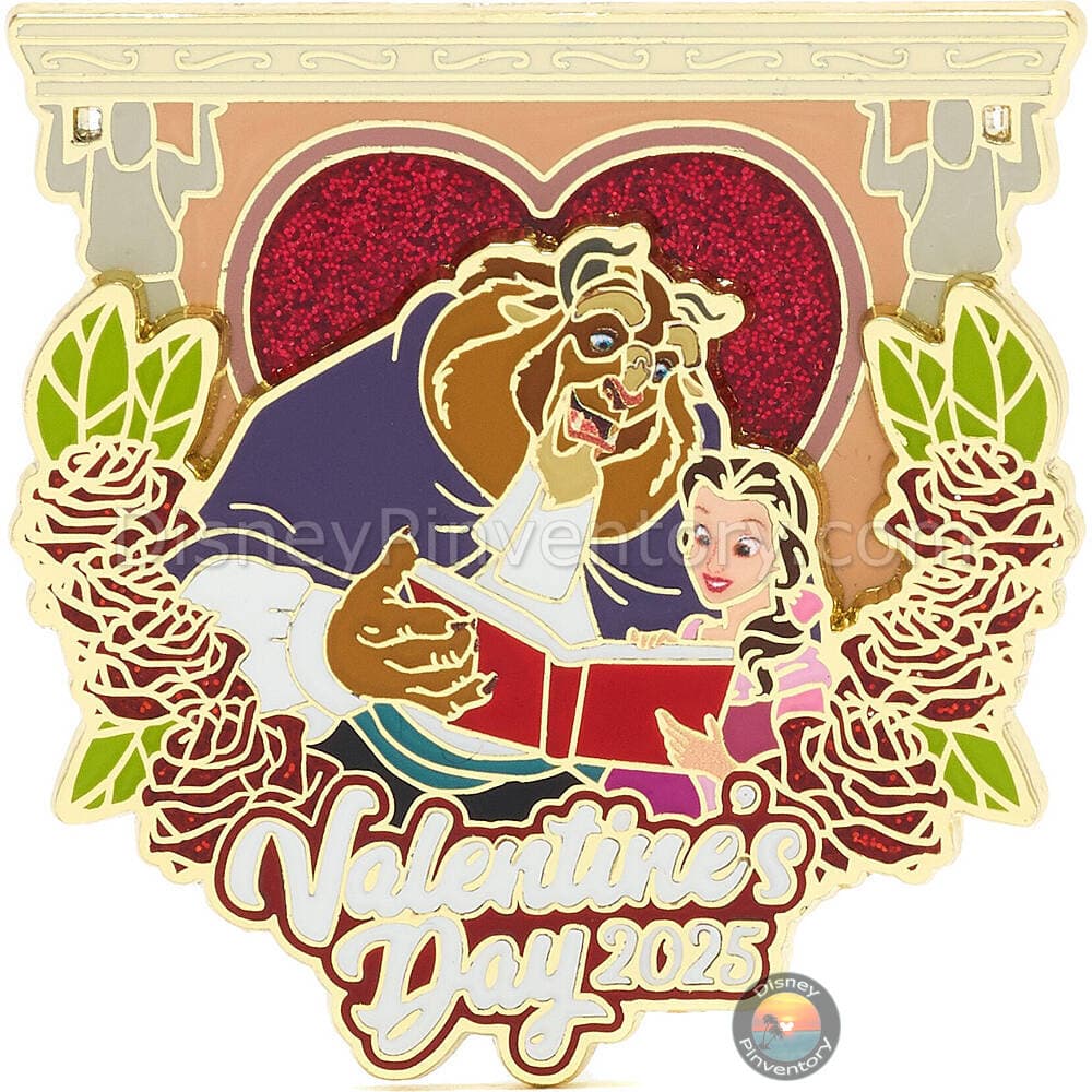 Beauty and the Beast Valentine's Day 2025 Pin - Pin 41785