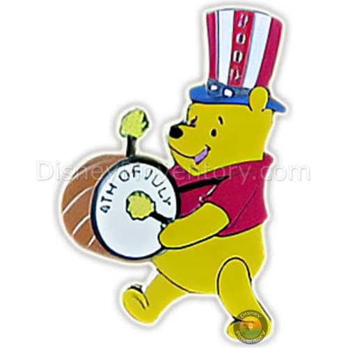 Winnie the Pooh 4th of July Pin - Pin 41805