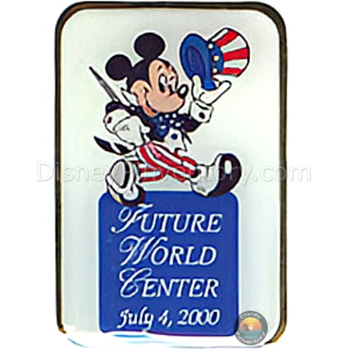 Cast Member Future World Center 4th of July 2000 - Pin 41806