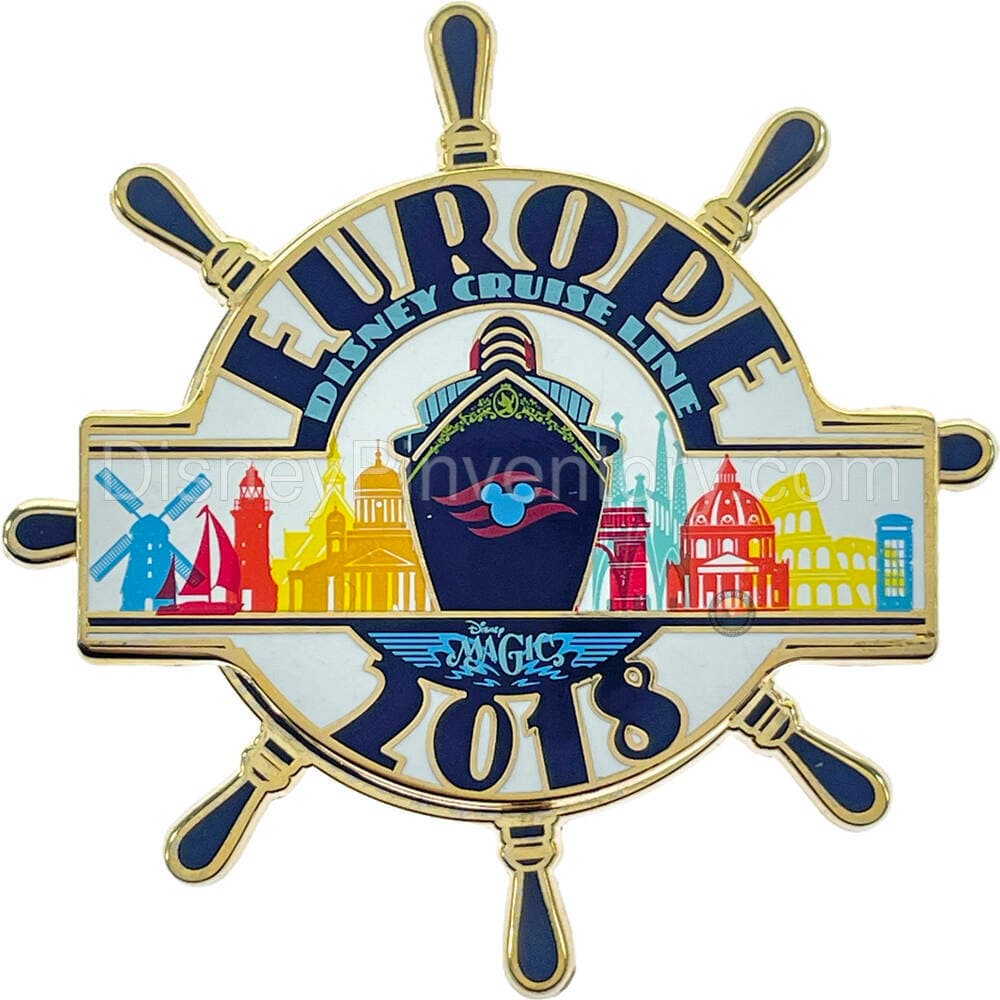 Disney Cruise Line - Europe 2018 - Disney Magic - Pin 41846