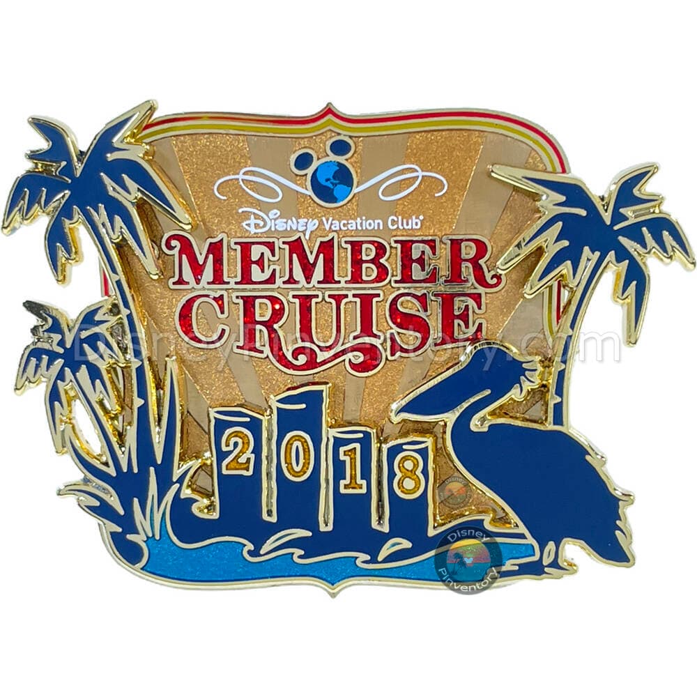 Disney Vacation Club Member Cruise 2018 Pin - Disney Cruise Line - Pin 41854
