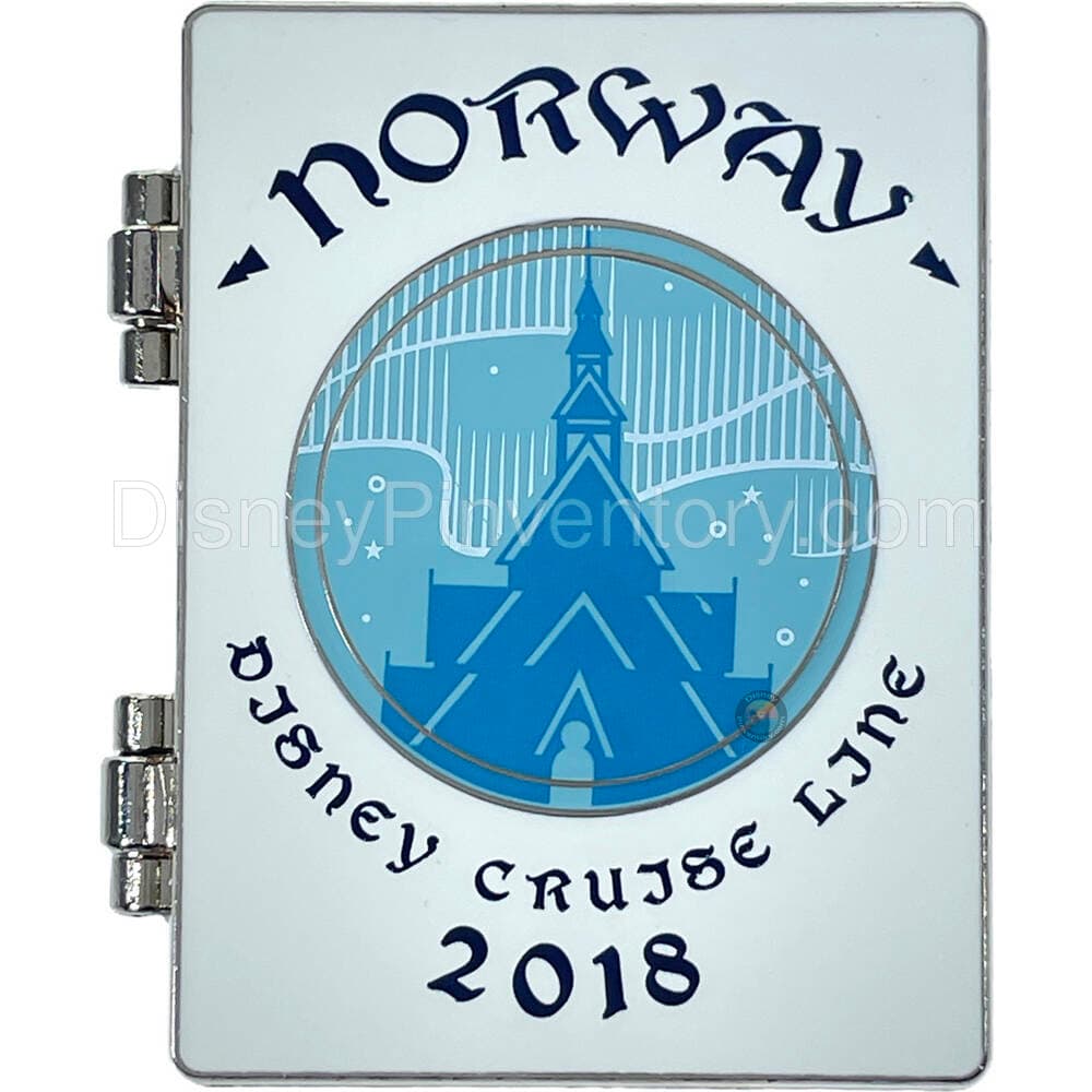 Disney Cruise Line - Norway 2018 Pin - Disney Magic - Pin 41856