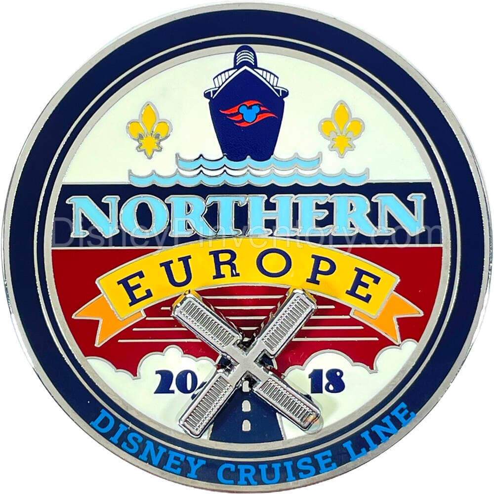 Disney Cruise Line Northern Europe 2018 - Disney Magic - Pin 41857