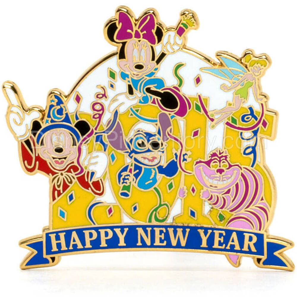 World of Disney "Happy New Year" 2015 Pin - Pin 41885