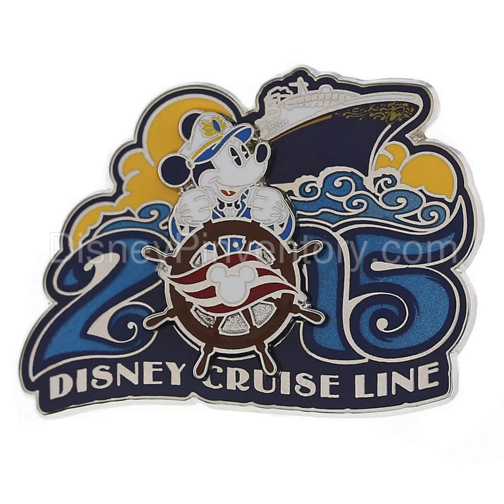 2015 Disney Cruise Line - with Captain Mickey - Pin 41895
