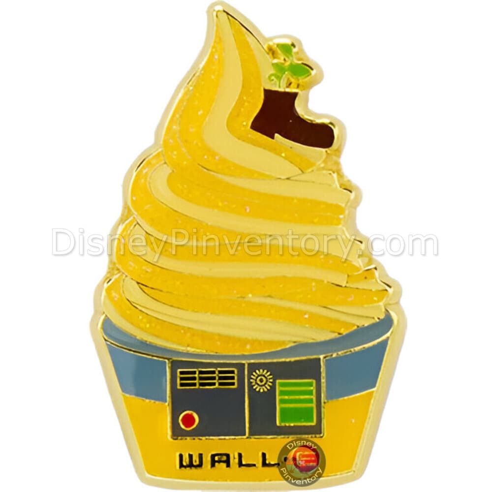 Loungefly Disney Pixar Character Soft Serve Glitter Blind Box Pin Set - WalléE - Pin 42009
