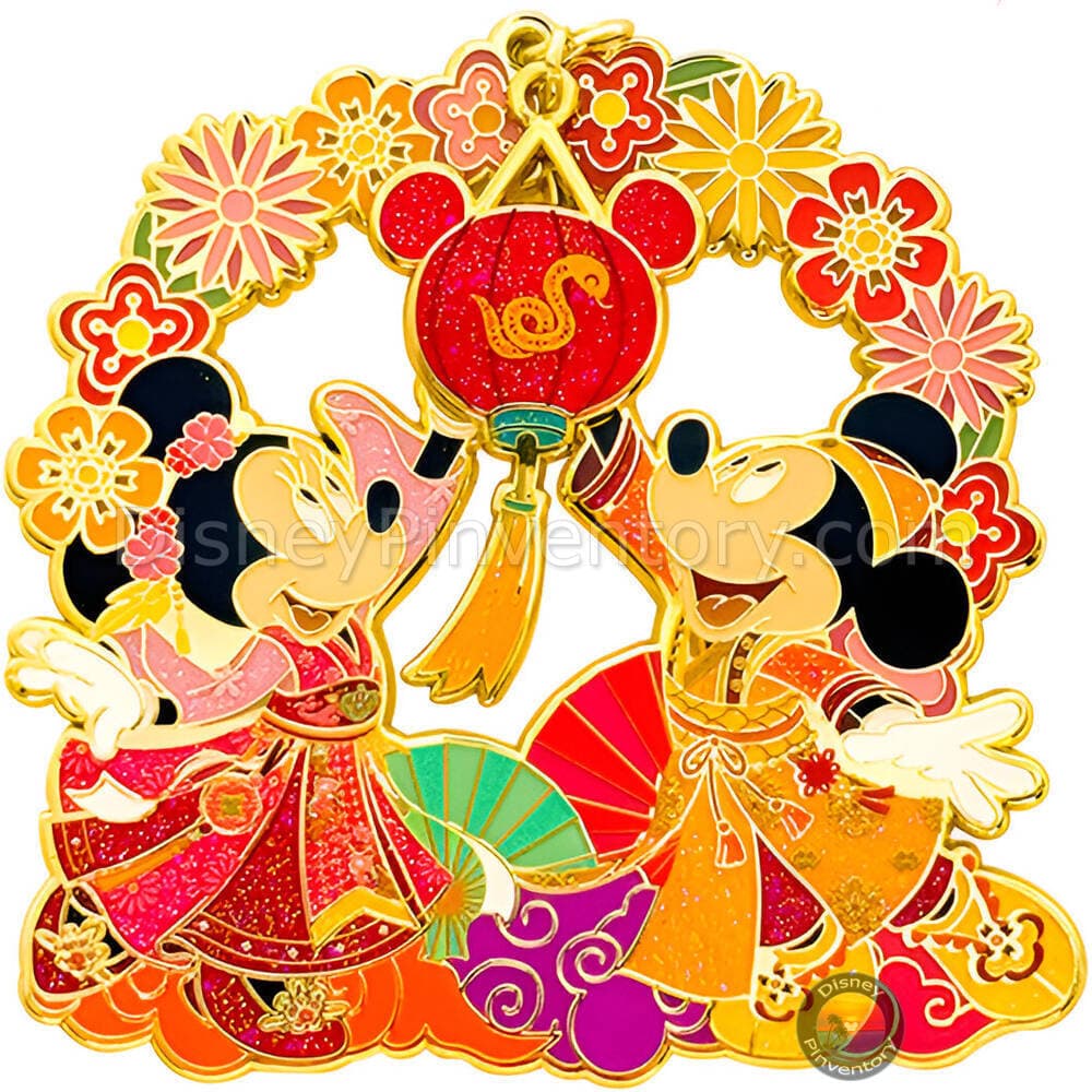 Chinese New Year 2025 Pin - Mickey & Minnie Mouse - Magic Access - Pin 42030