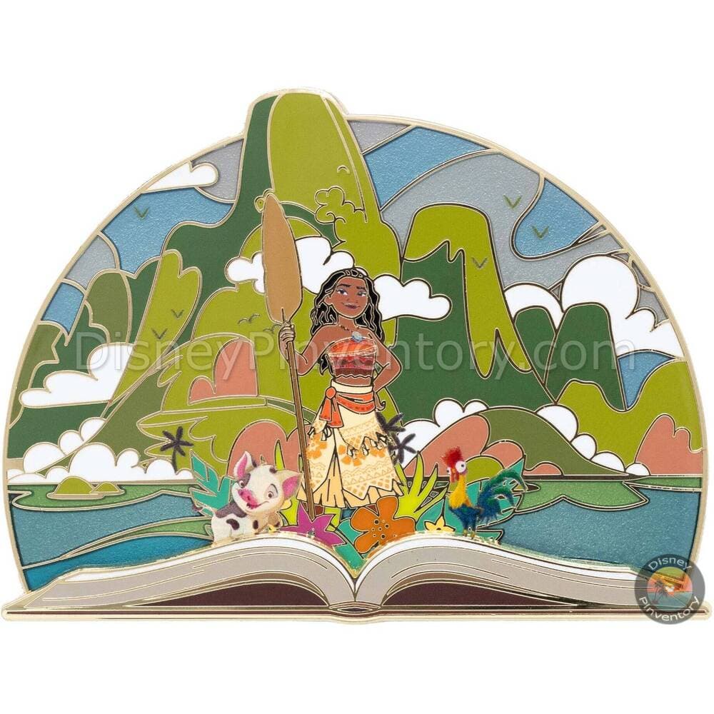 Disney Once Upon a Time Storybook Moana Pin - PALM Exclusive - Pin 42078