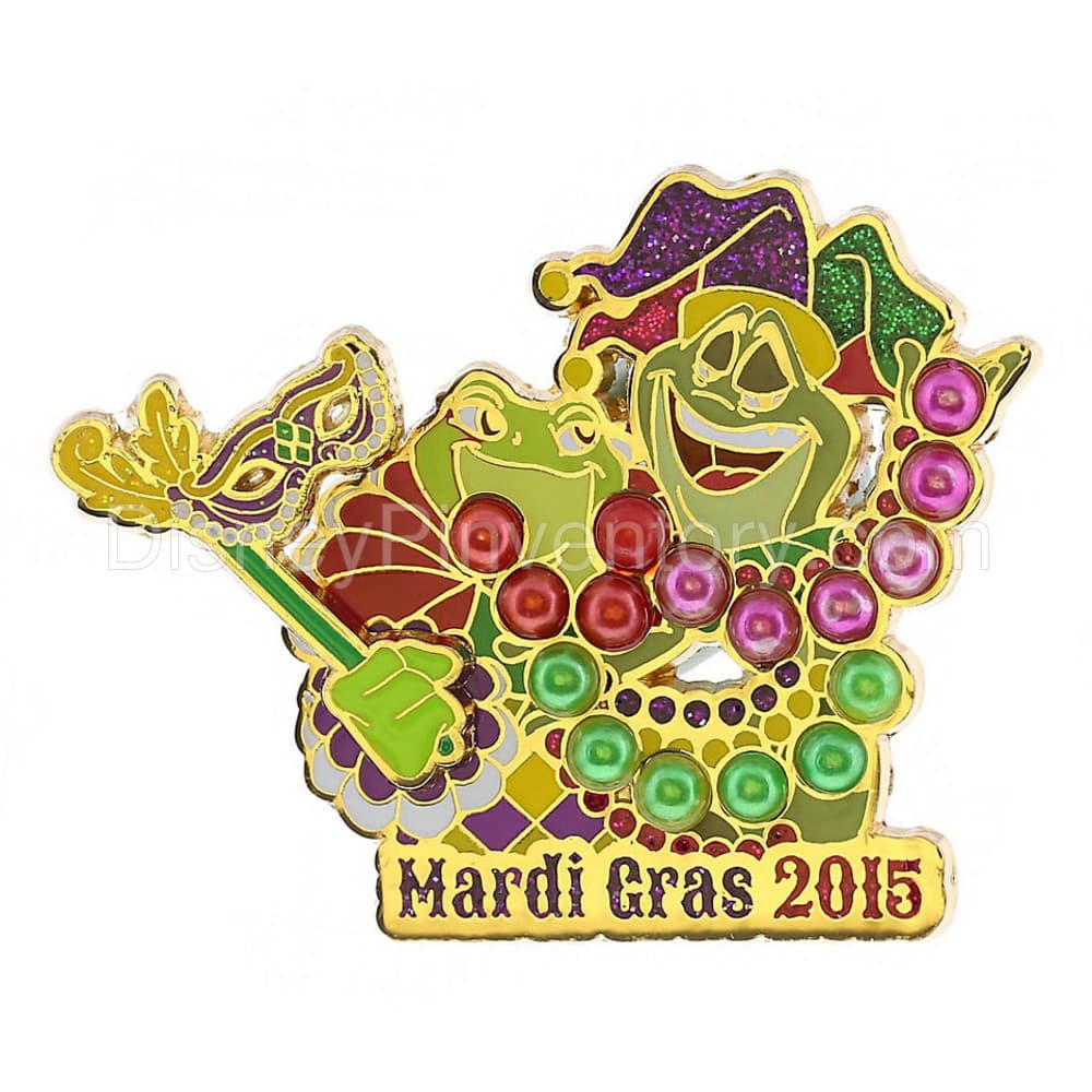Mardi Gras 2015 - Prince Naveen & Tiana - Pin 42102