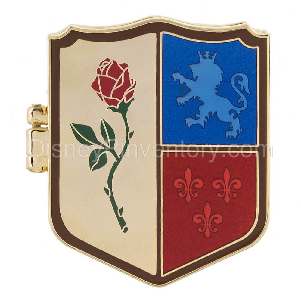 Disney Shields of Fantasy: Beauty and the Beast Pin - Pin 42105