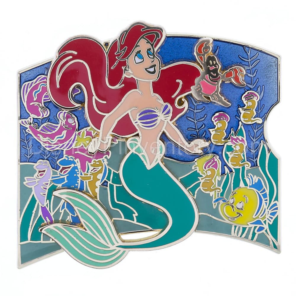 The Little Mermaid Surprise Puzzle Series Pin - Ariel Under The Sea - Pin 42110