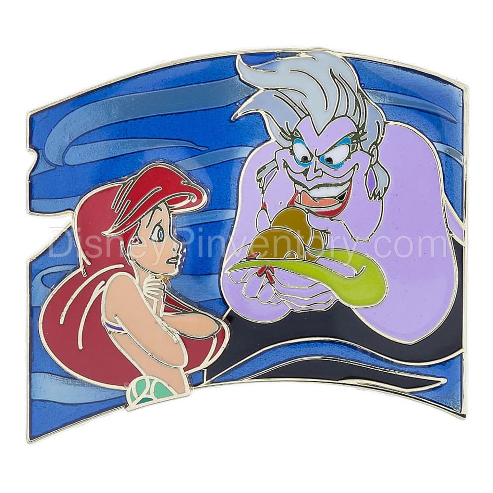 The Little Mermaid Surprise Puzzle Series Pin - Ariel and Ursula - Pin 42111