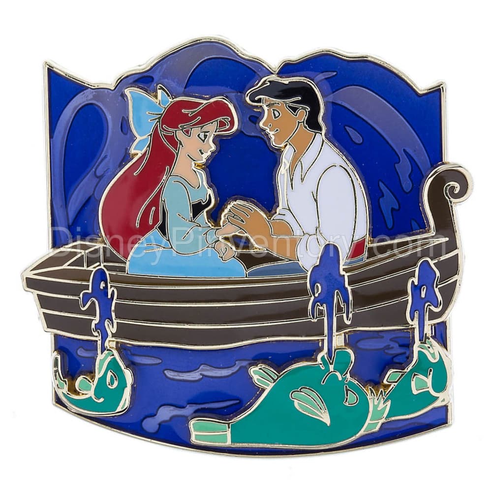 The Little Mermaid Surprise Puzzle Series Pin - Kiss The Girl - Pin 42112