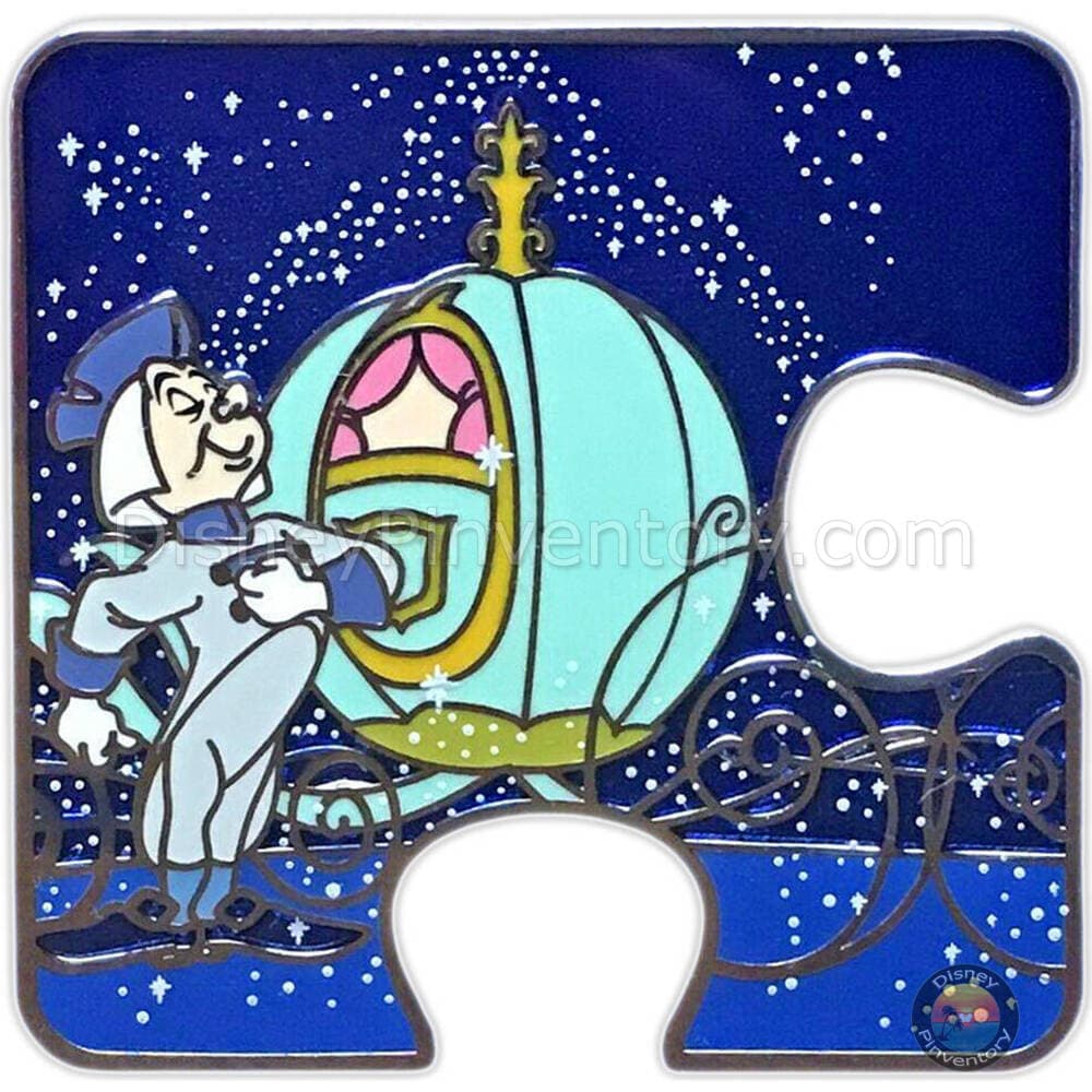 Cinderella Character Connection Mystery Pin Set - Coach and Footman - Pin 42124