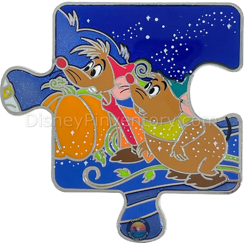 Cinderella Character Connection Mystery Pin Set - Jaq and Gus - Pin 42127