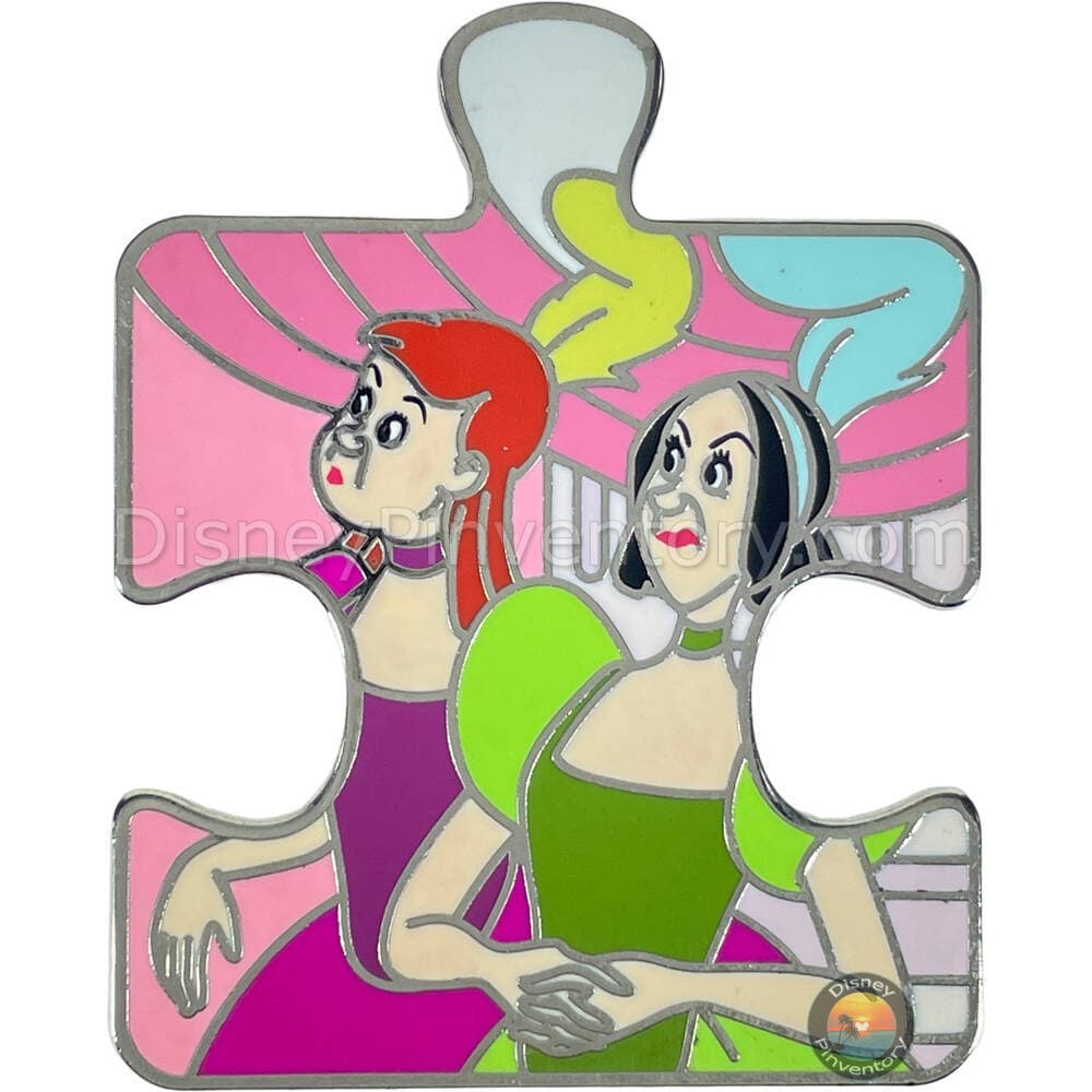 Cinderella Character Connection Mystery Pin Set - Anastasia & Drizella - Pin 42130