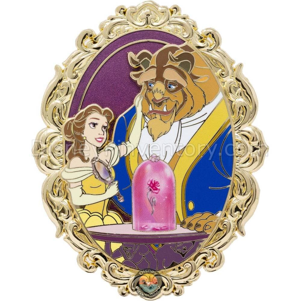 Disney Beauty and the Beast Enchanted Rose Pin - PALM Exclusive - Pin 42212