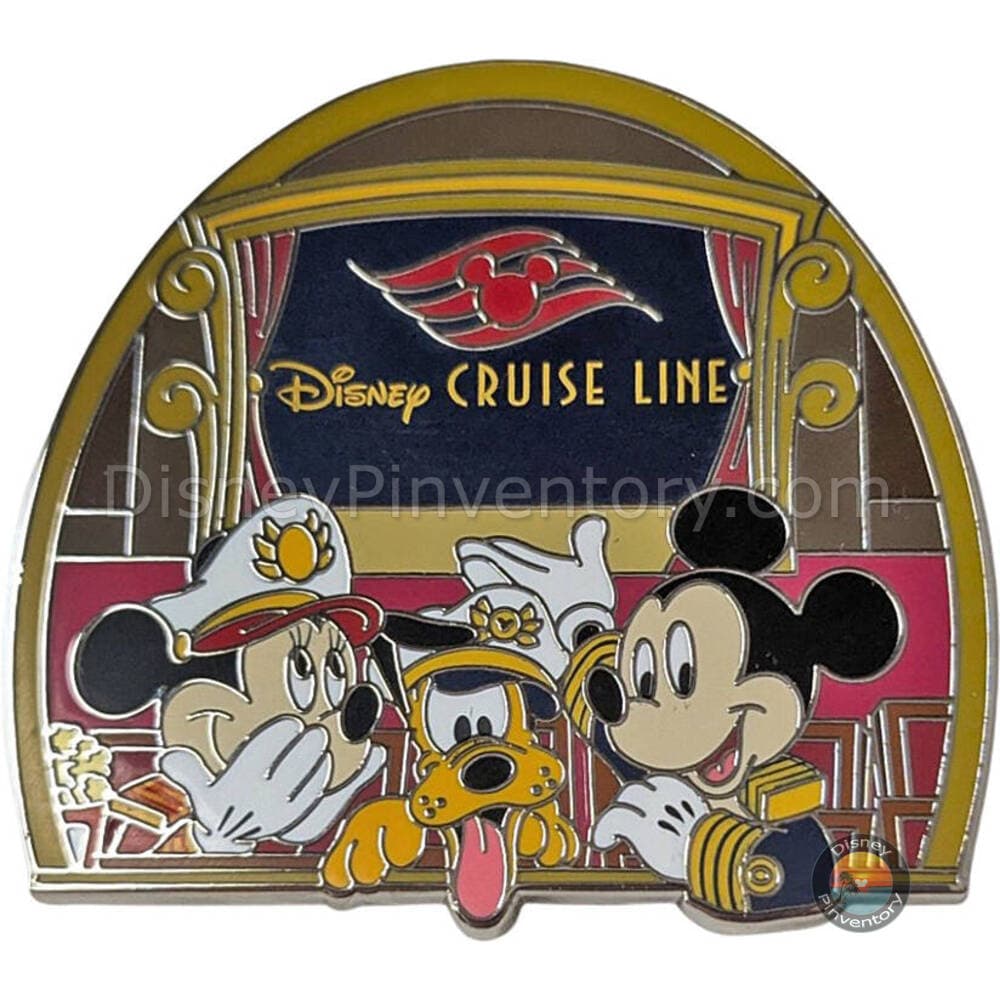 Walt Disney Theater Pin - Disney Cruise Line - Pin 42220