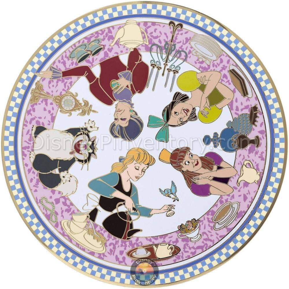 Disney Plated Series Pin 1 - Cinderella Pin - PALM Exclusive - Pin 42251
