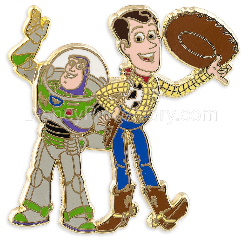Disney/Pixar's Toy Story - Buzz Lightyear and Woody - Pin 4228