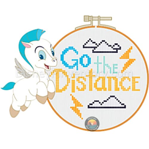 Disney Cross Stitch Pin Series: Baby Pegasus - Pin 42289