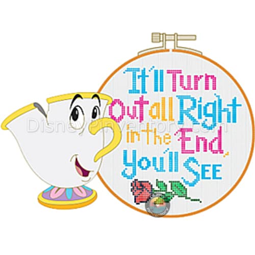 Disney Cross Stitch Pin Series: Chip - Pin 42295