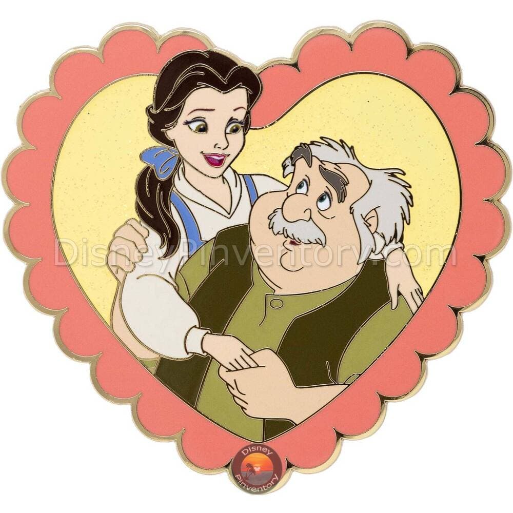 Disney Besties Series Beauty and the Beast Jumbo Pin - PALM Exclusive - Pin 42309