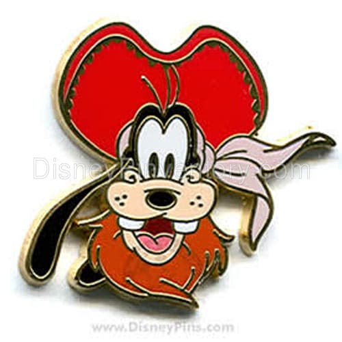 Pirates of the Caribbean "Legend of the Golden Pins" - Mini Character Pin Box Set - Pirate Goofy Pin - Pin 4235