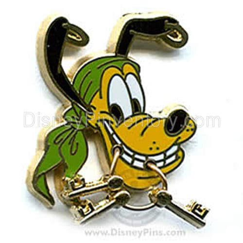 Pirates of the Caribbean "Legend of the Golden Pins" - Mini Character Pin Box Set - Pirate Pluto Pin - Pin 4236