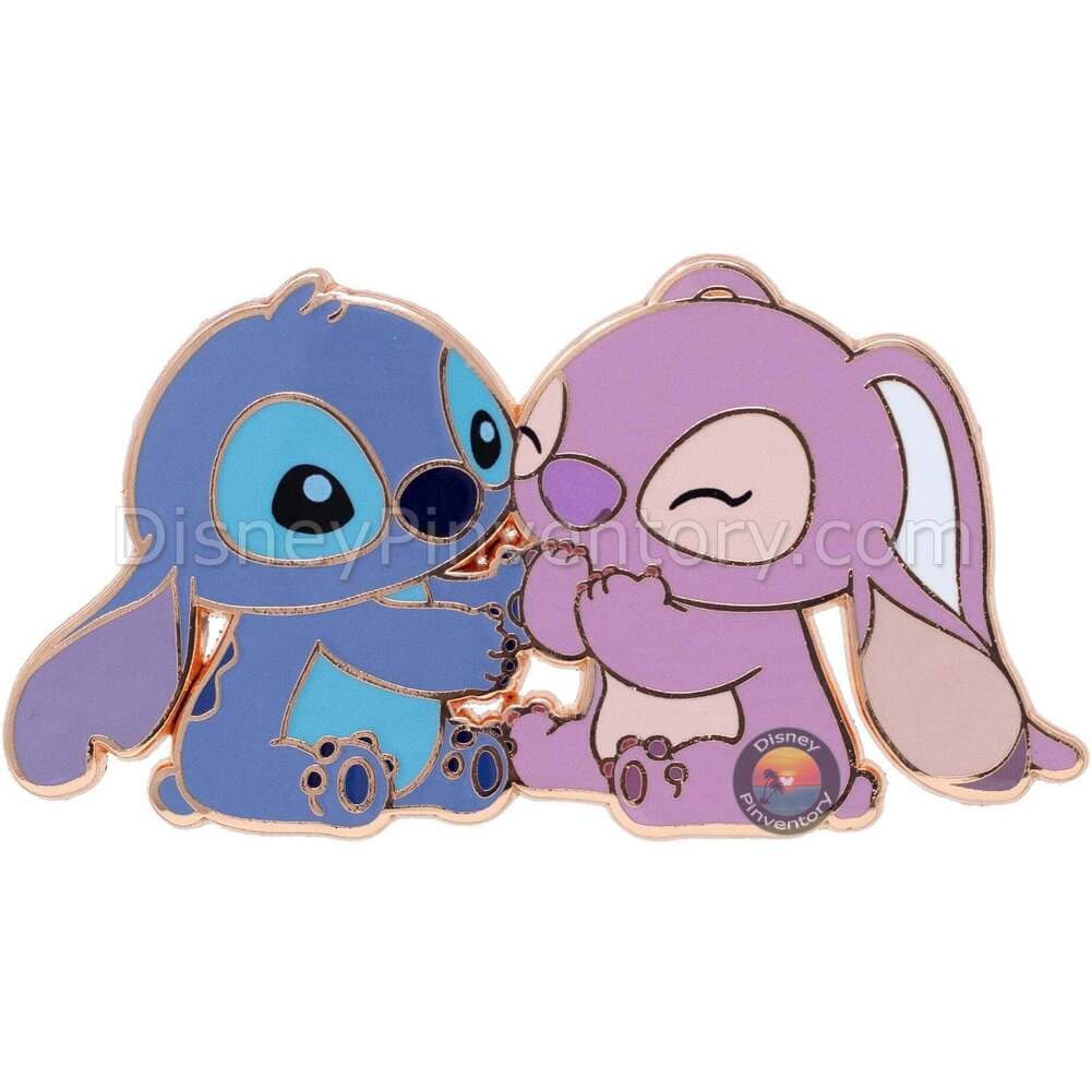 Disney Cherry Blossom Series Stitch and Angel Pin - PALM Exclusive - Pin 42392