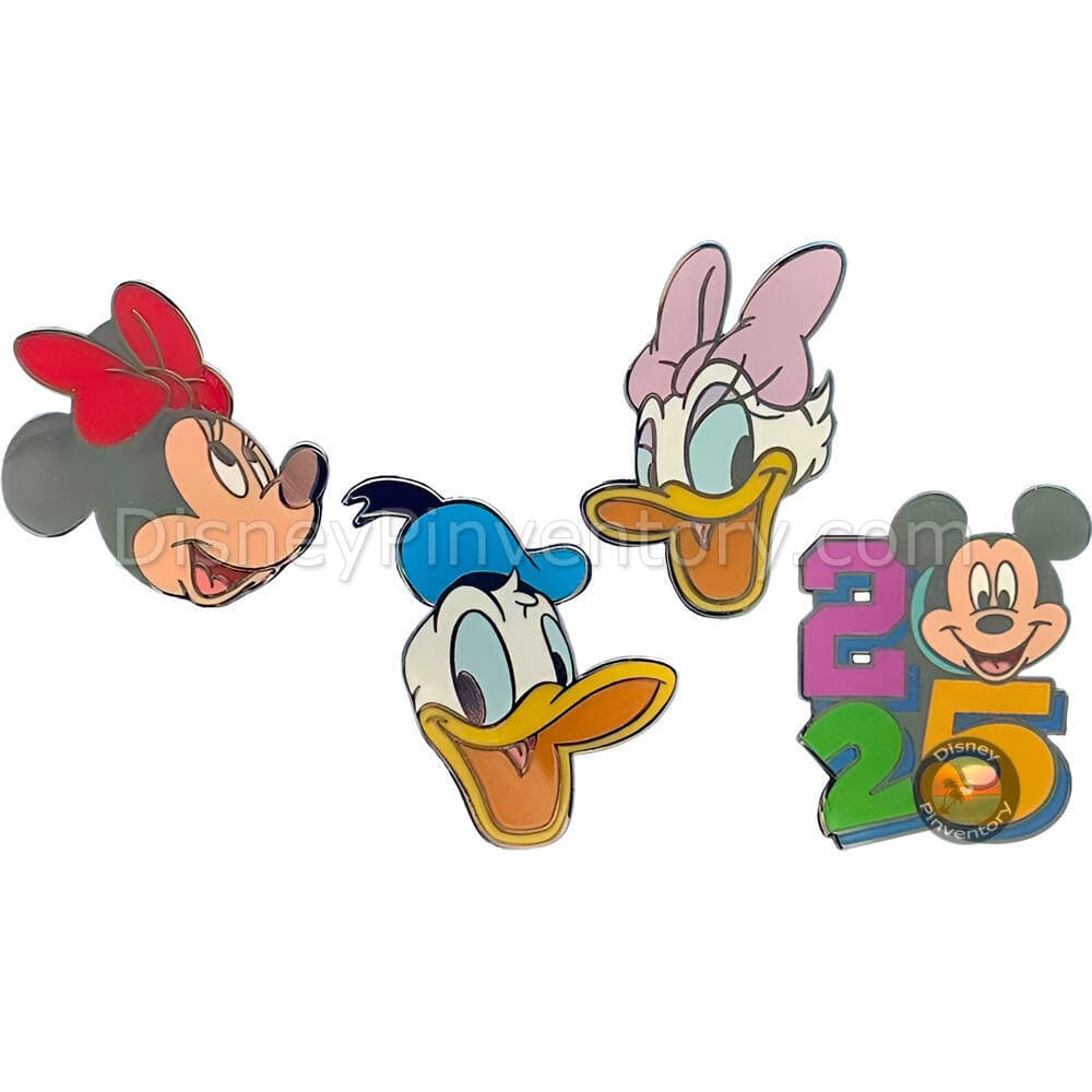 Disneyland Paris 2025 Booster Pin Set - Pin 42400