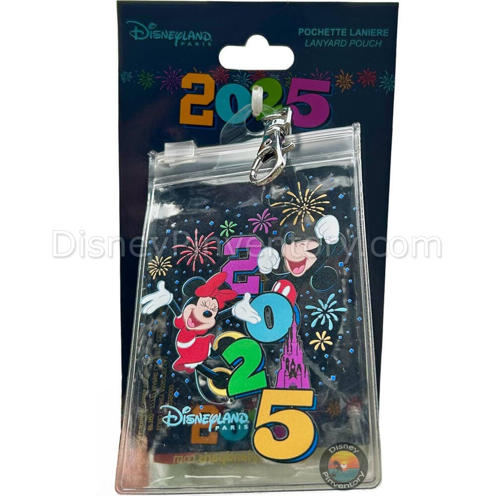 Disneyland Paris 2025 Lanyard Pouch - Pin 42405