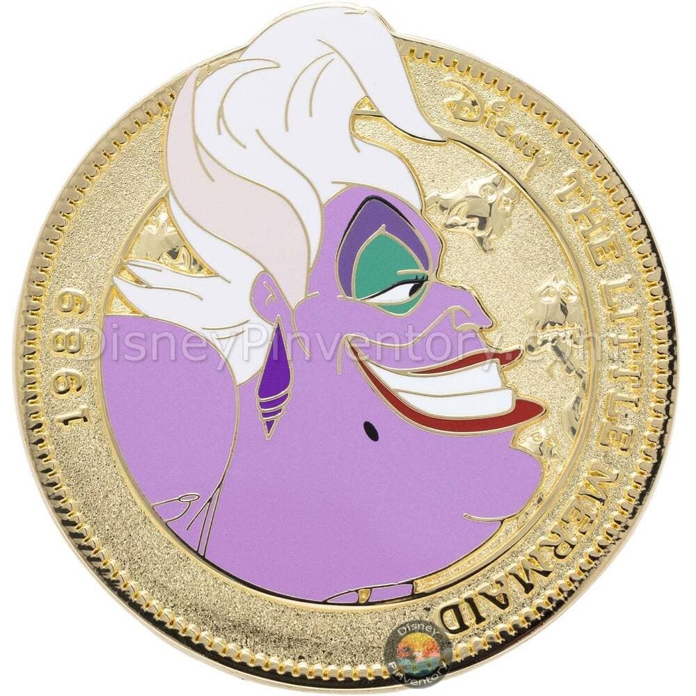 Disney Coin Series Ursula Pin - PALM Exclusive - Pin 42416
