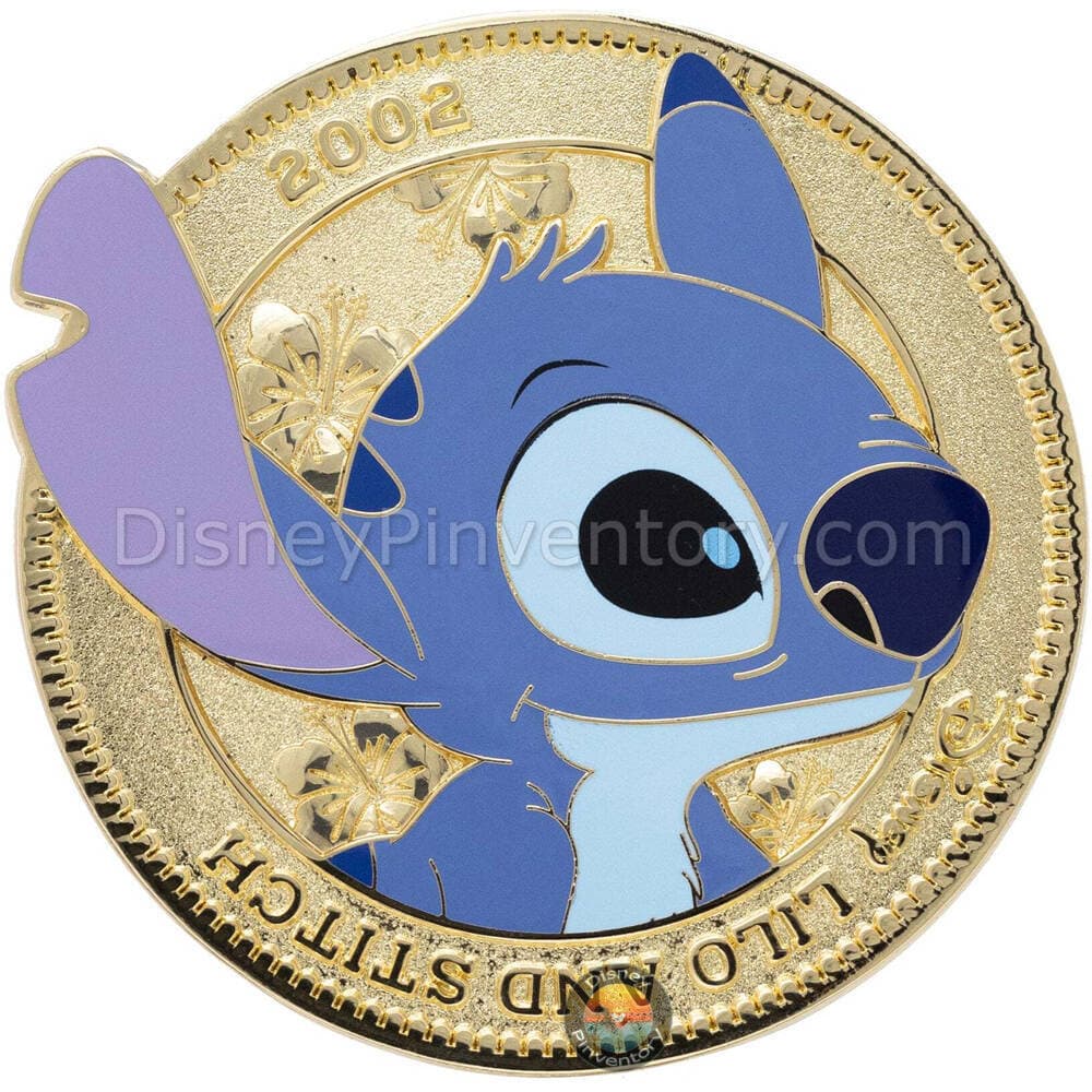 Disney Coin Series Stitch Pin - PALM Exclusive - Pin 42417
