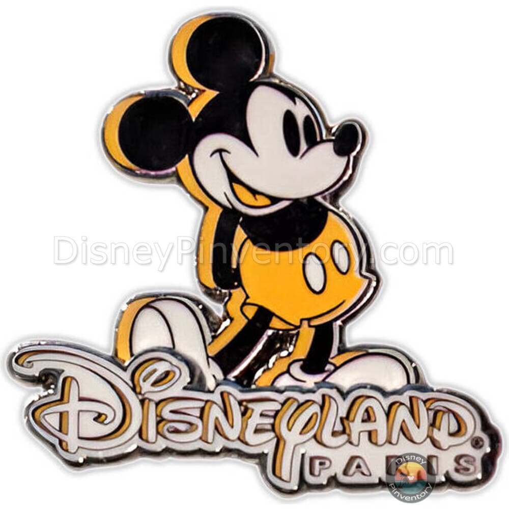 Disneyland Paris 2025 Mickey Mouse Yellow Pieces Pin - Pin 42425
