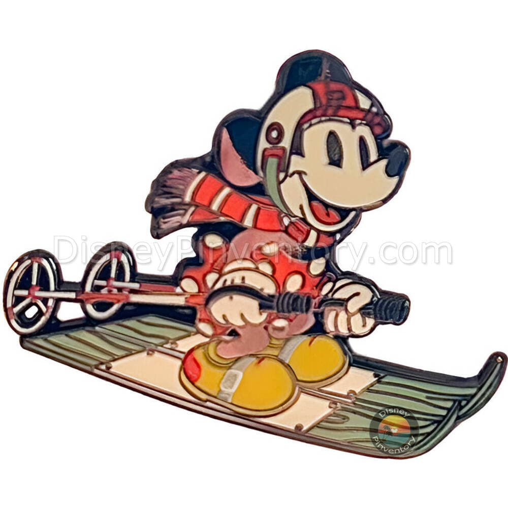 Disneyland Paris Minnie Mouse Ski Pin - Pin 42428