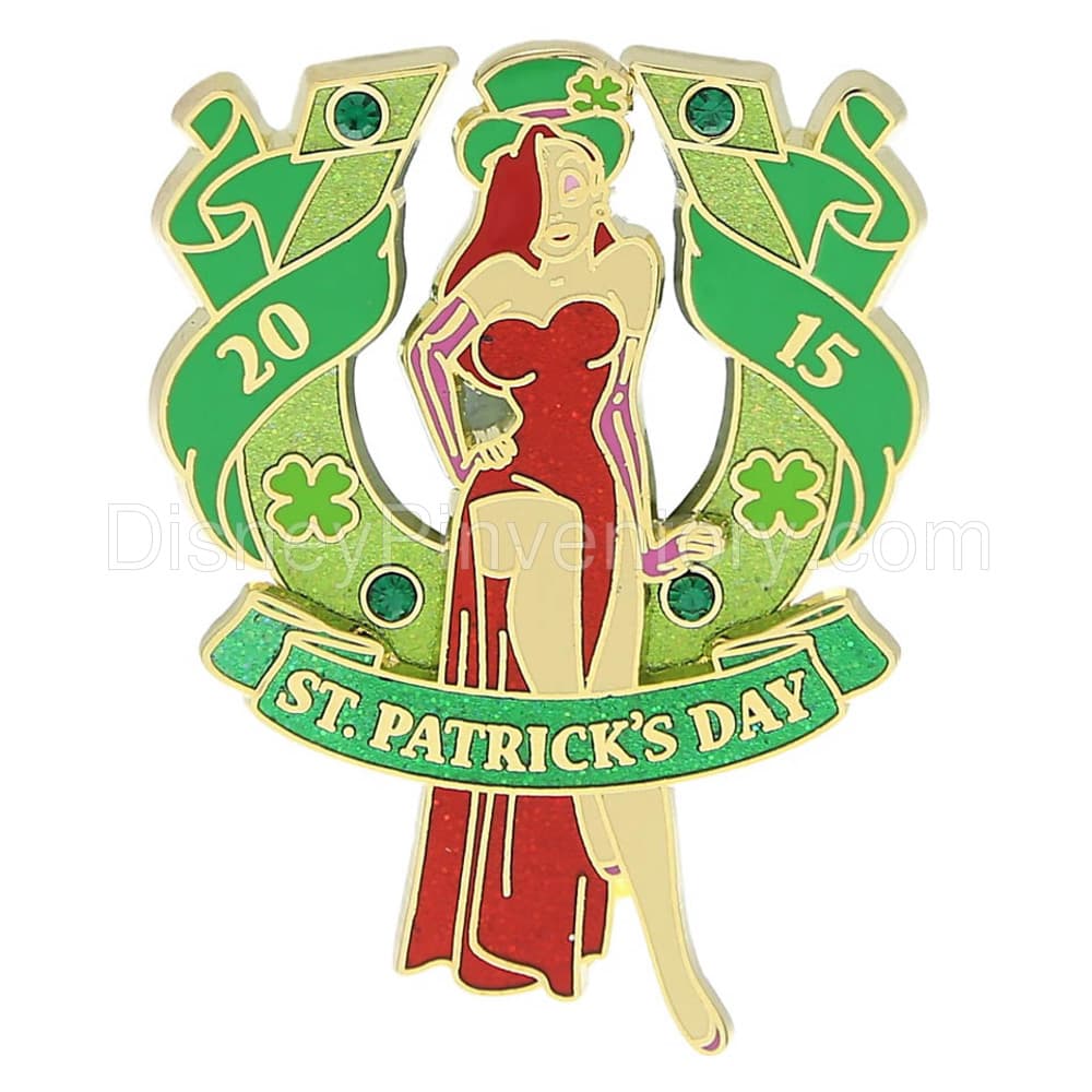 Disney St. Patrick's Day 2015 Pin - Jessica Rabbit - Pin 42457