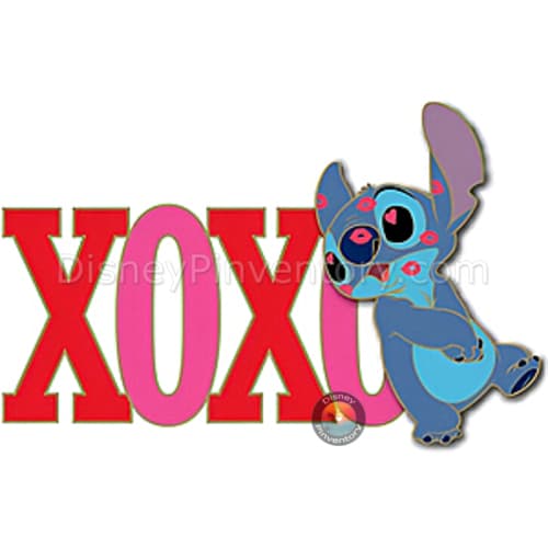 XOXO Valentine's Day Pin: Stitch - Pin 42521
