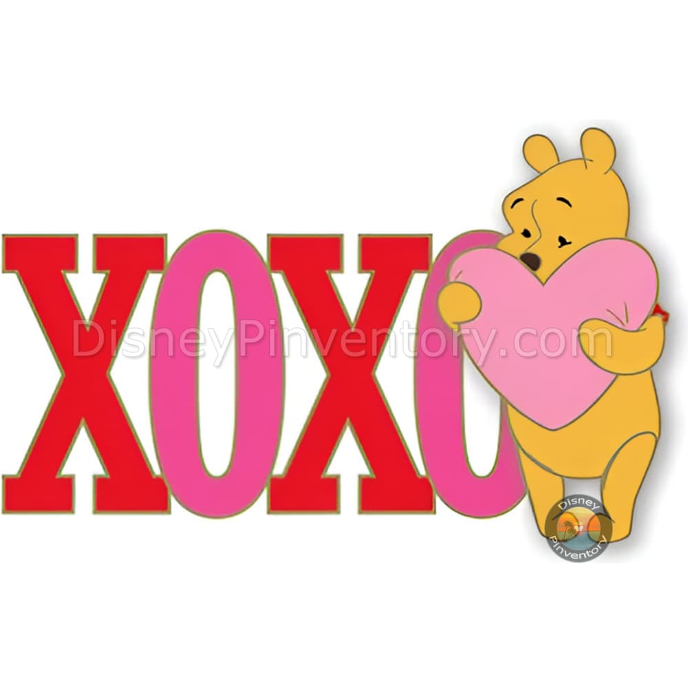 XOXO Valentine's Day Pin: Winnie the Pooh - Pin 42525