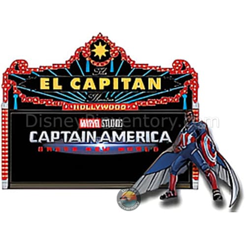 Captain America: Brave New World  - El Capitan Theatre Marquee Pin - Pin 42531