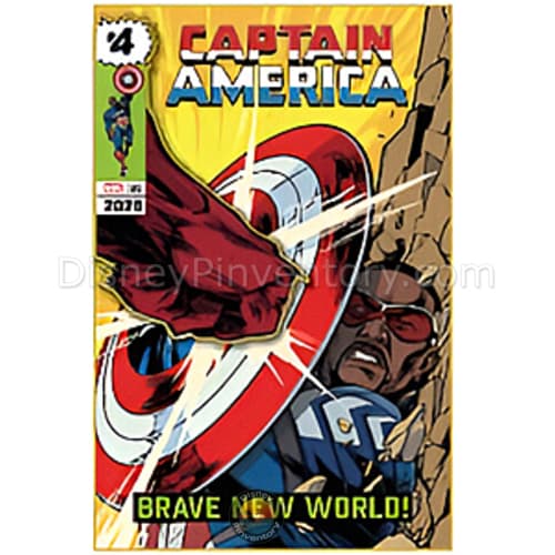 Captain America: Brave New World  - Comic Book Cover Pin - Pin 42533