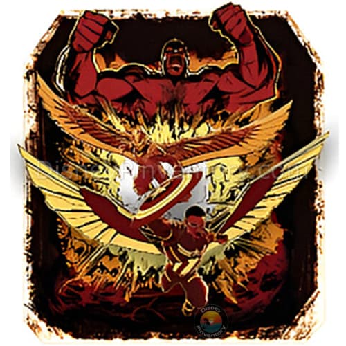 Captain America: Brave New World  - Captain America, Red Hulk and Falcon Pin - Pin 42534