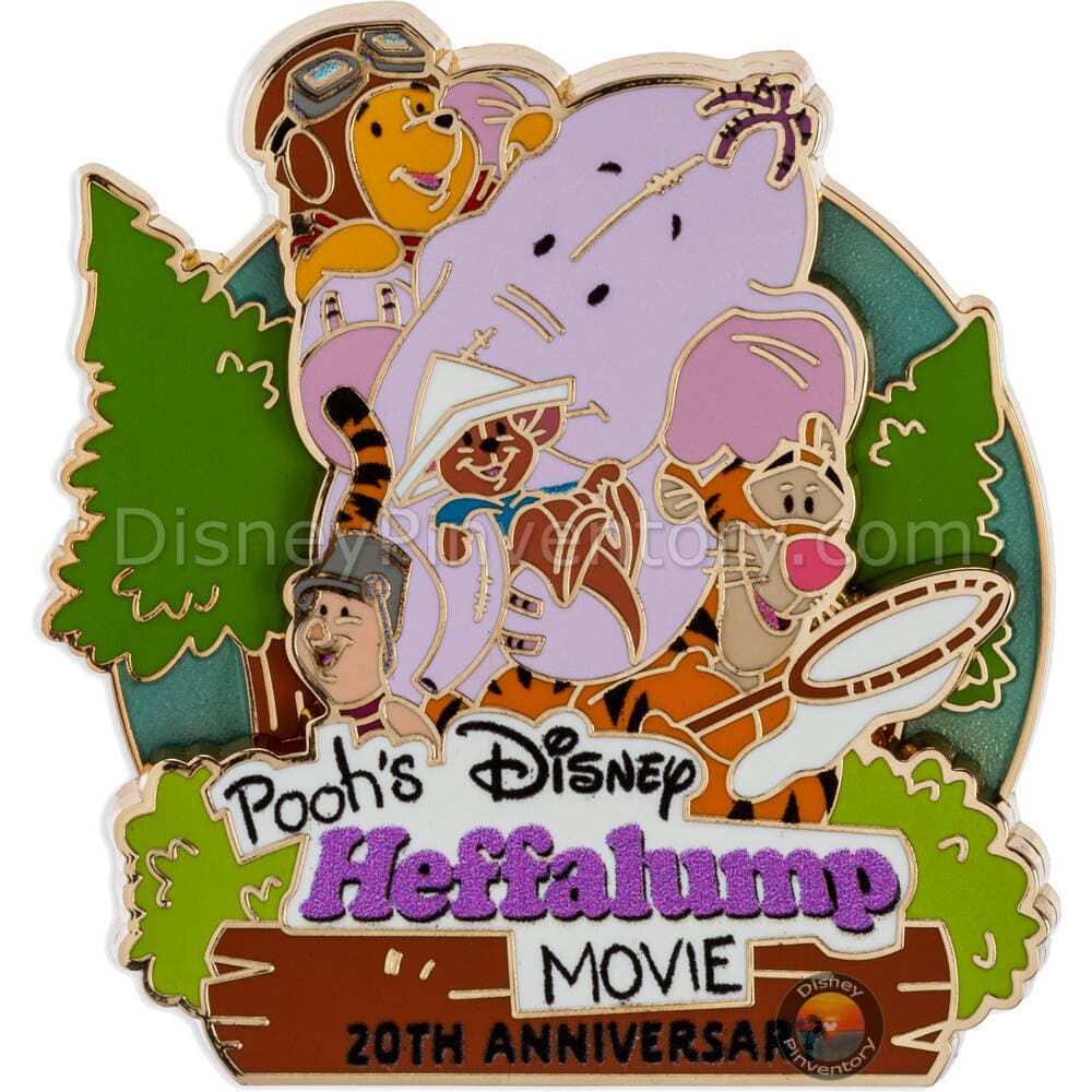 Pooh's Heffalump Movie 20th Anniversary Pin - Pin 42605