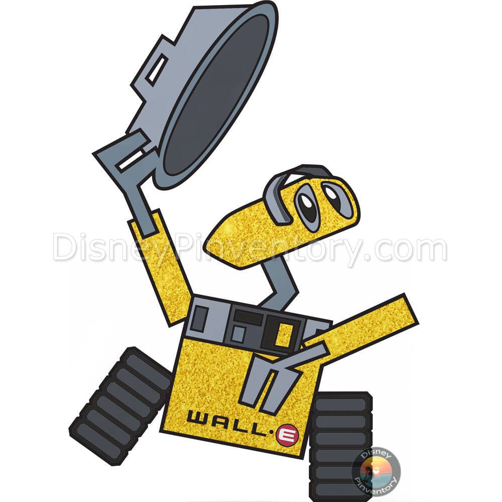 Wall-E & Eve 2 Pin Set 1817 - 1818 - Wall•E 1817 Only - FiGPiN - Pin 42640