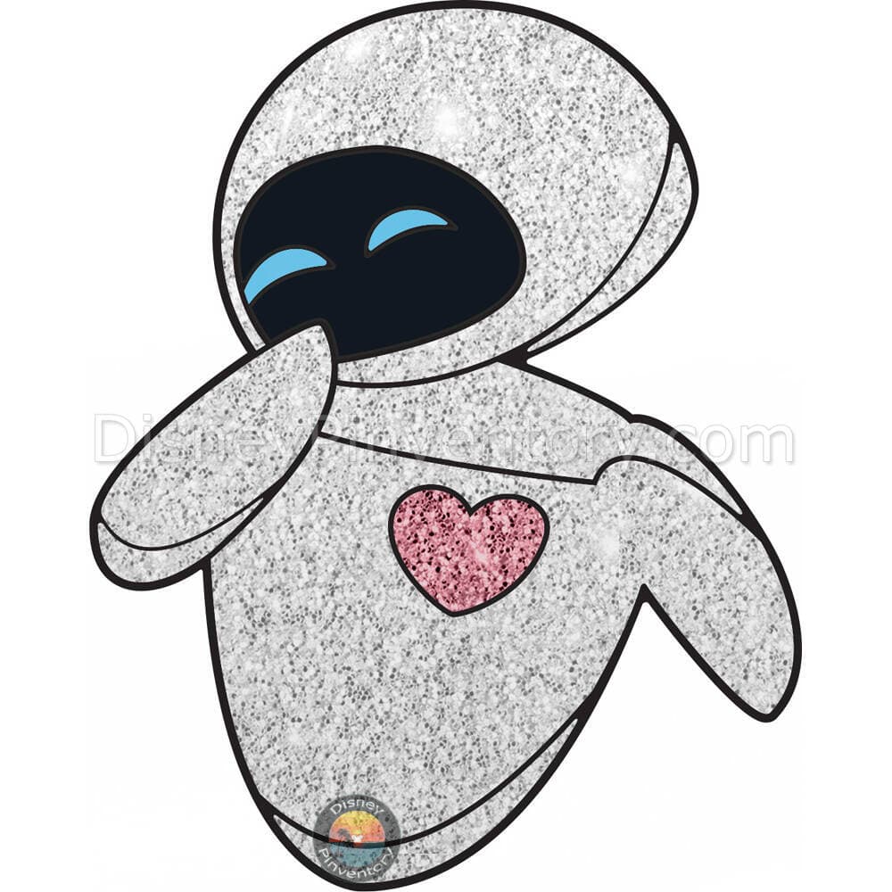 Wall-E & Eve 2 Pin Set 1817 - 1818 - EVE Only - FiGPiN - Pin 42641