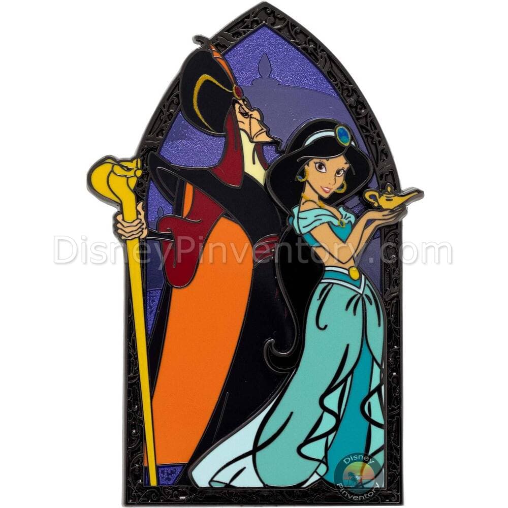 Disney Good Vs. Evil Jasmine and Jafar Pin - PALM Exclusive - Pin 42711