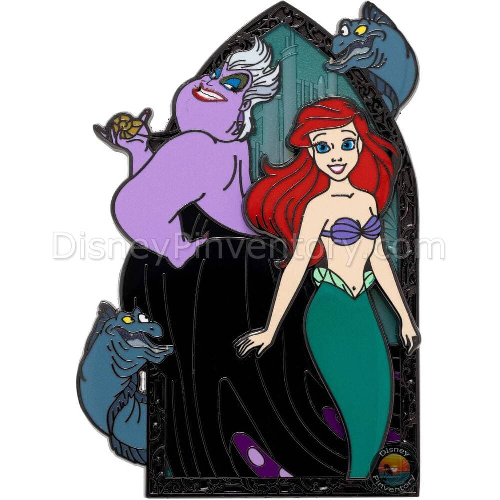 Disney Good Vs. Evil Ariel and Ursula Pin - PALM Exclusive - Pin 42716