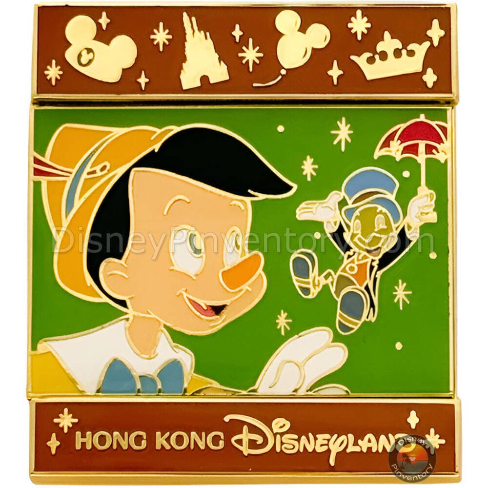 Flipping Slide Collection - Pinocchio Pin - Pin 42749