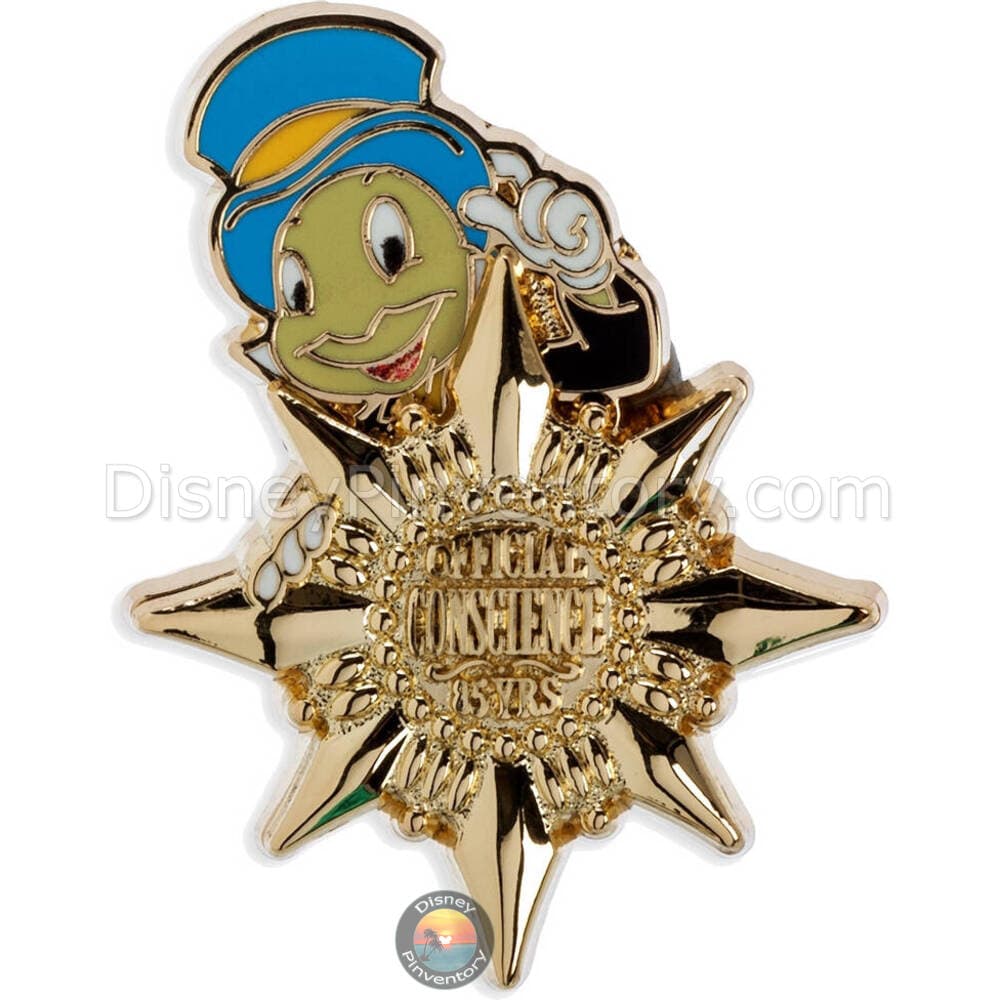 Pinocchio 85th Anniversary Pin Set - Jiminy Cricket Pin - Pin 42757